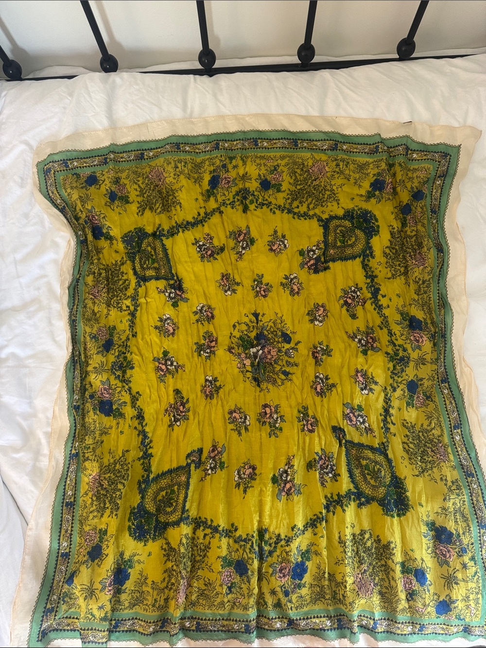 Free people so silk bandana scarf